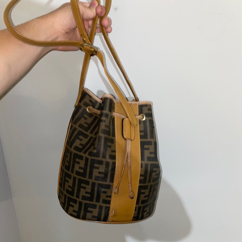 90s Fendi bucket bag